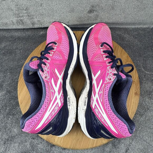 ASICS GT-2000 Running Shoes Womens Size 8 Pink Navy Stability Sneakers T656N - Picture 6 of 9